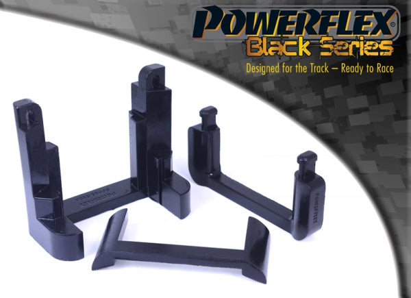 Powerflex Audi Skoda Seat Volkswagen Black Series Transmission Mount Insert (Inc. 8P S3, 1P Leon, 1Z Octavia & MK5 Golf) | ML Performance UK