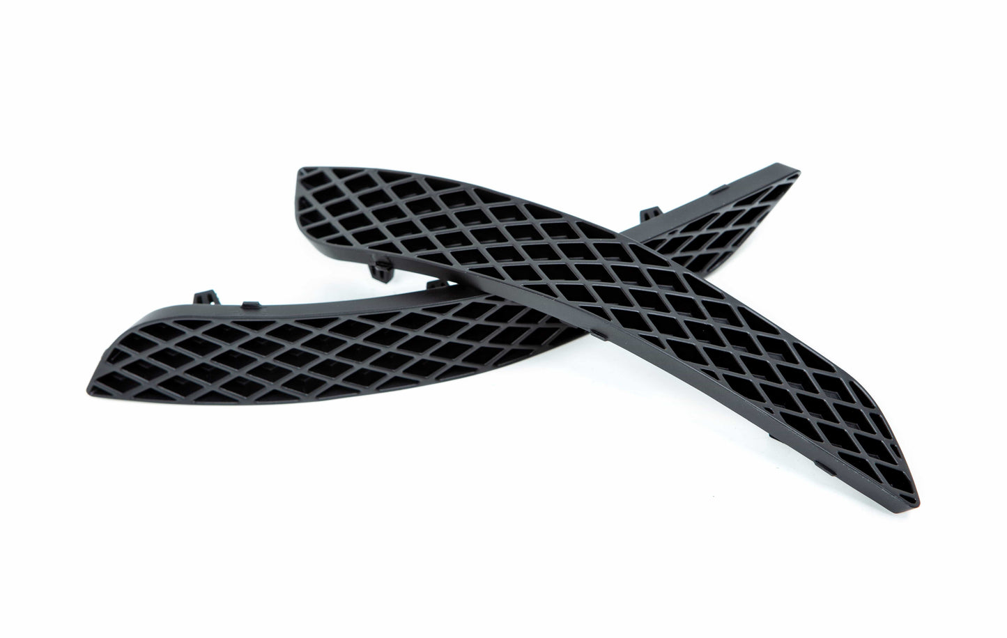 Acexxon R08-40-1 Porsche Matte Black Rear Reflector Insert Set - Honeycomb | ML Performance UK Car Parts