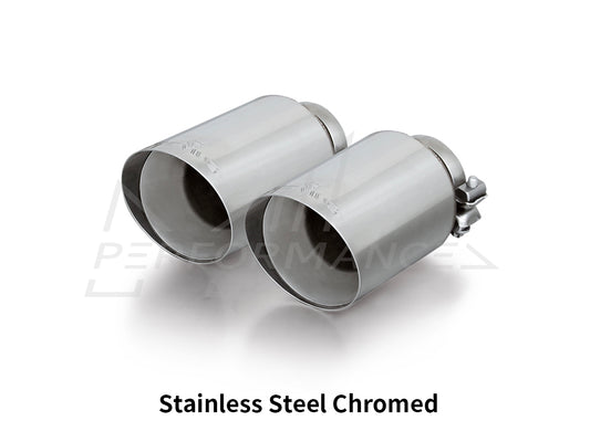 Remus BMWVW F80 F82 F87 Tailpipes (M2, M2 Competition, M3, M4 & MK7 Golf R) - Stainless Steel Chromed-ML Performance UK