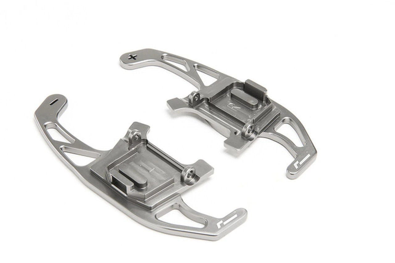 Racingline Audi 8V 8S B9 Titanium Silver Performance DSG Shift Paddle Upgrade (Inc. TTRS, RS3, RS5 & R8) - ML Performance UK