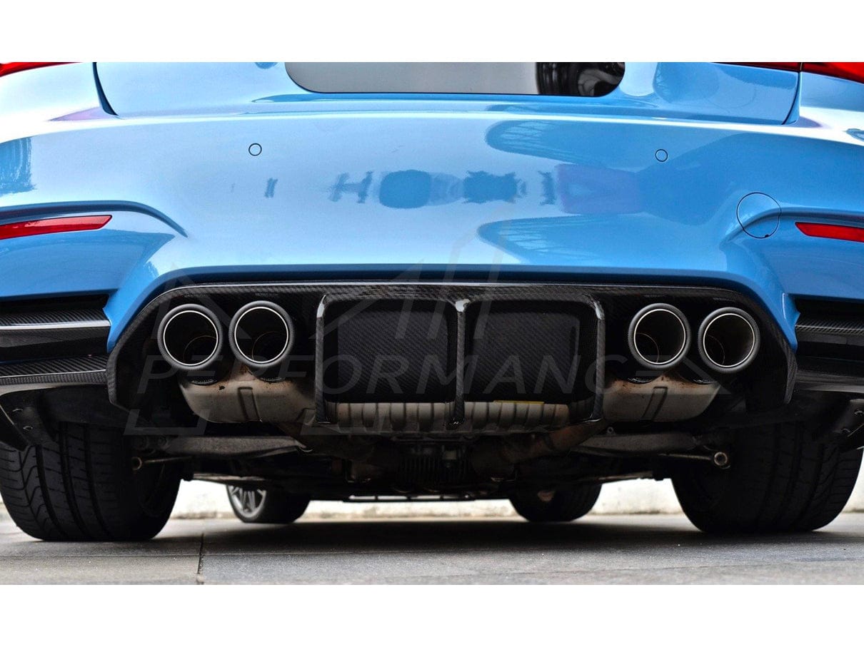 Vorsteiner BMW F80 F82 F83 VRS Pre-Preg Carbon Fibre Aero Rear Diffuser (M3 & M4) - ML Performance UK