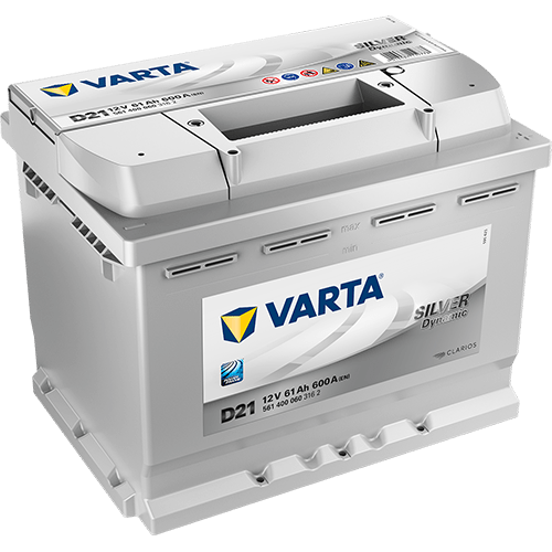 Varta Silver 075 Car Battery - 5 Year Guarantee D21 - ML Performance UK