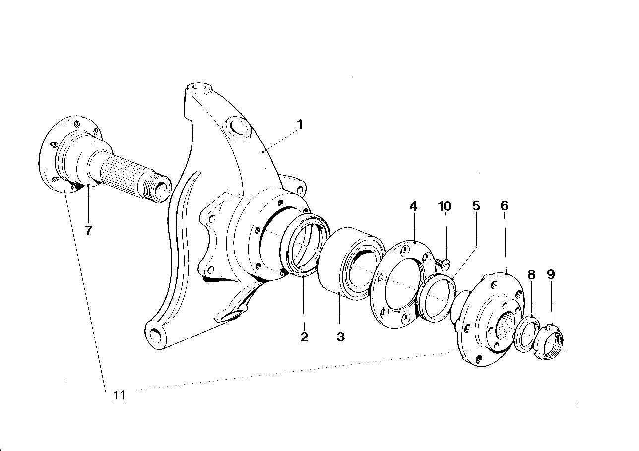 Genuine BMW 33412160048 E26 Lock Ring M 35X1,5 (Inc. & M1) | ML Performance UK Car Parts