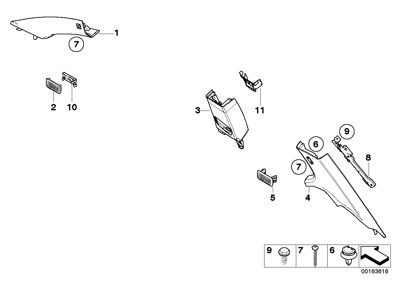Genuine BMW 51437142168 E92 Bracket Right (Inc. 330d, 325xi & 323i) | ML Performance UK UK Car Parts