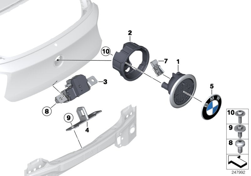 Genuine BMW 07147219509 Hex Bolt With Washer M8X17 (Inc. M4, Cooper & 528i) | ML Performance UK UK Car Parts