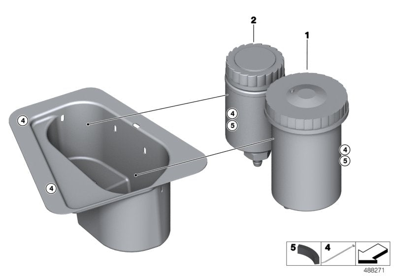 Genuine BMW 34308431588 Expansion Tank BRAKE 340 CCM (Inc. M4 GT4) | ML Performance UK UK Car Parts