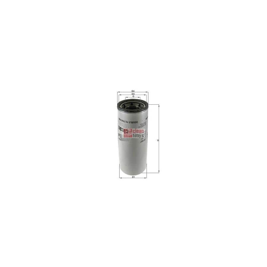 Clean Filter DF1897 Oil Filter