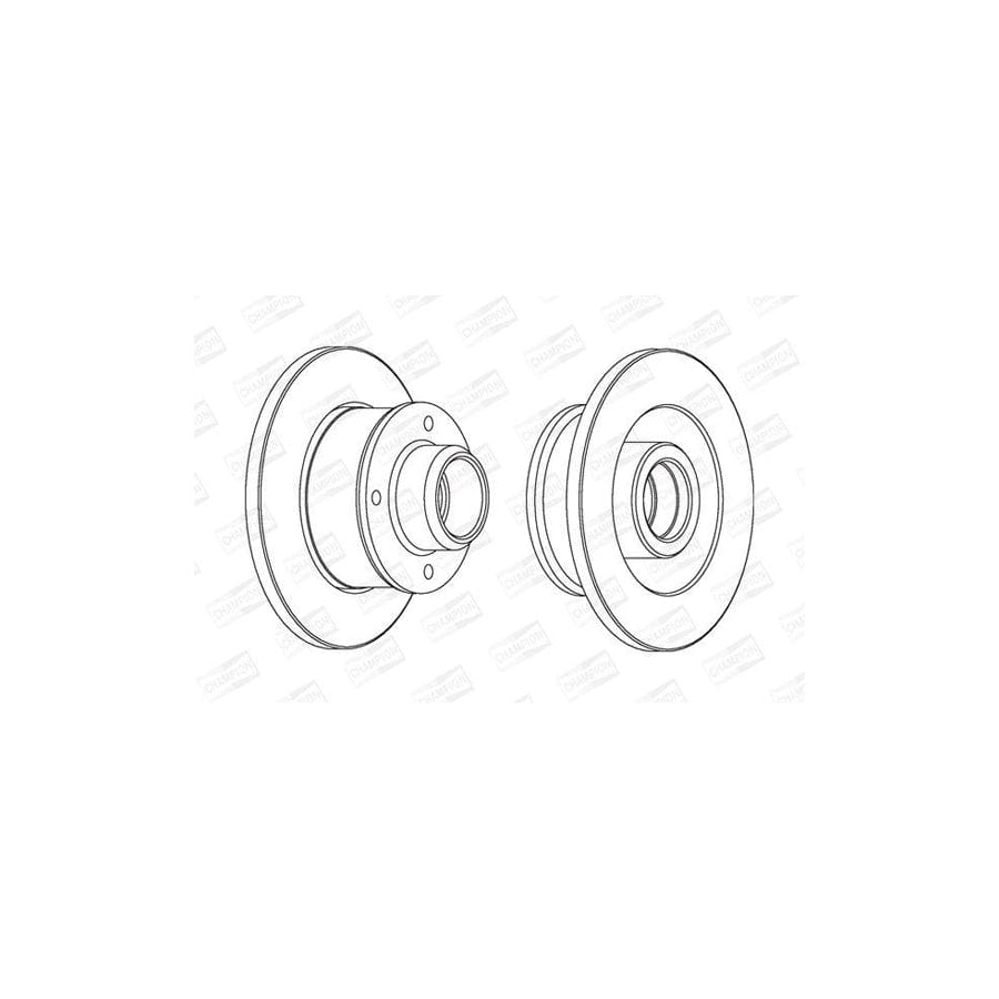 Champion 561460Ch-1 Brake Disc