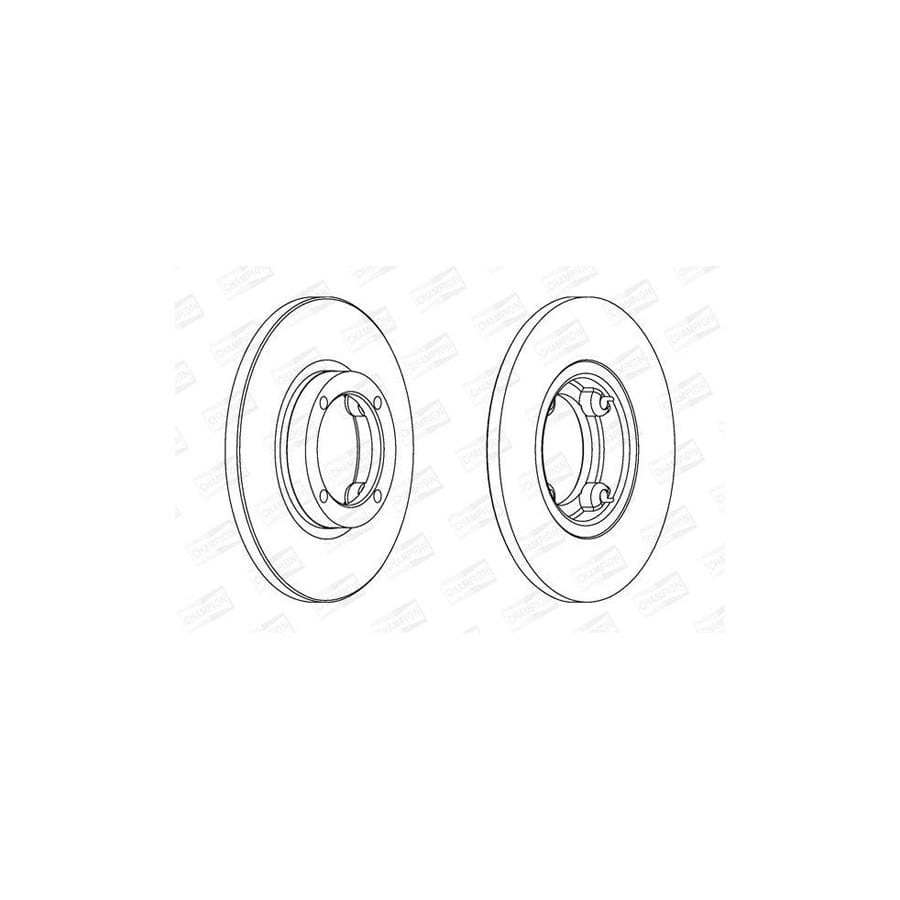 Champion 562138CH Brake Disc