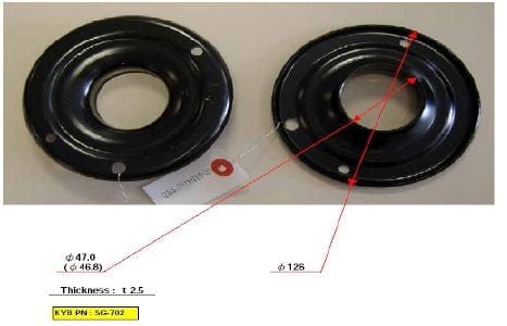 KYB Sg-702 Spring Cap