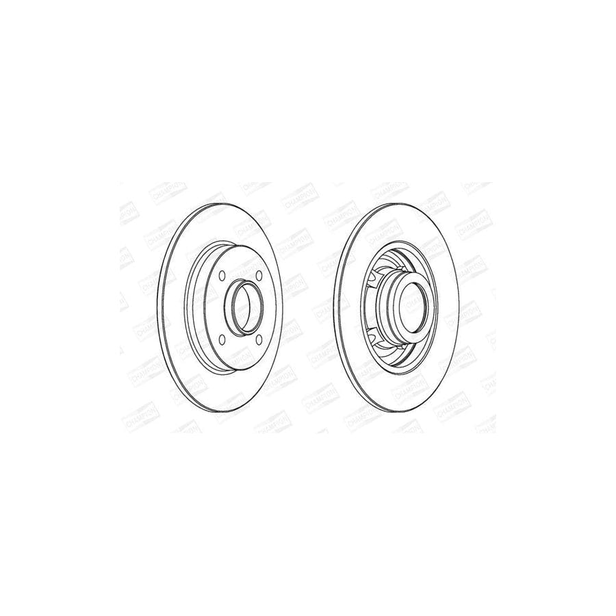 Champion 562938Ch-1 Brake Disc