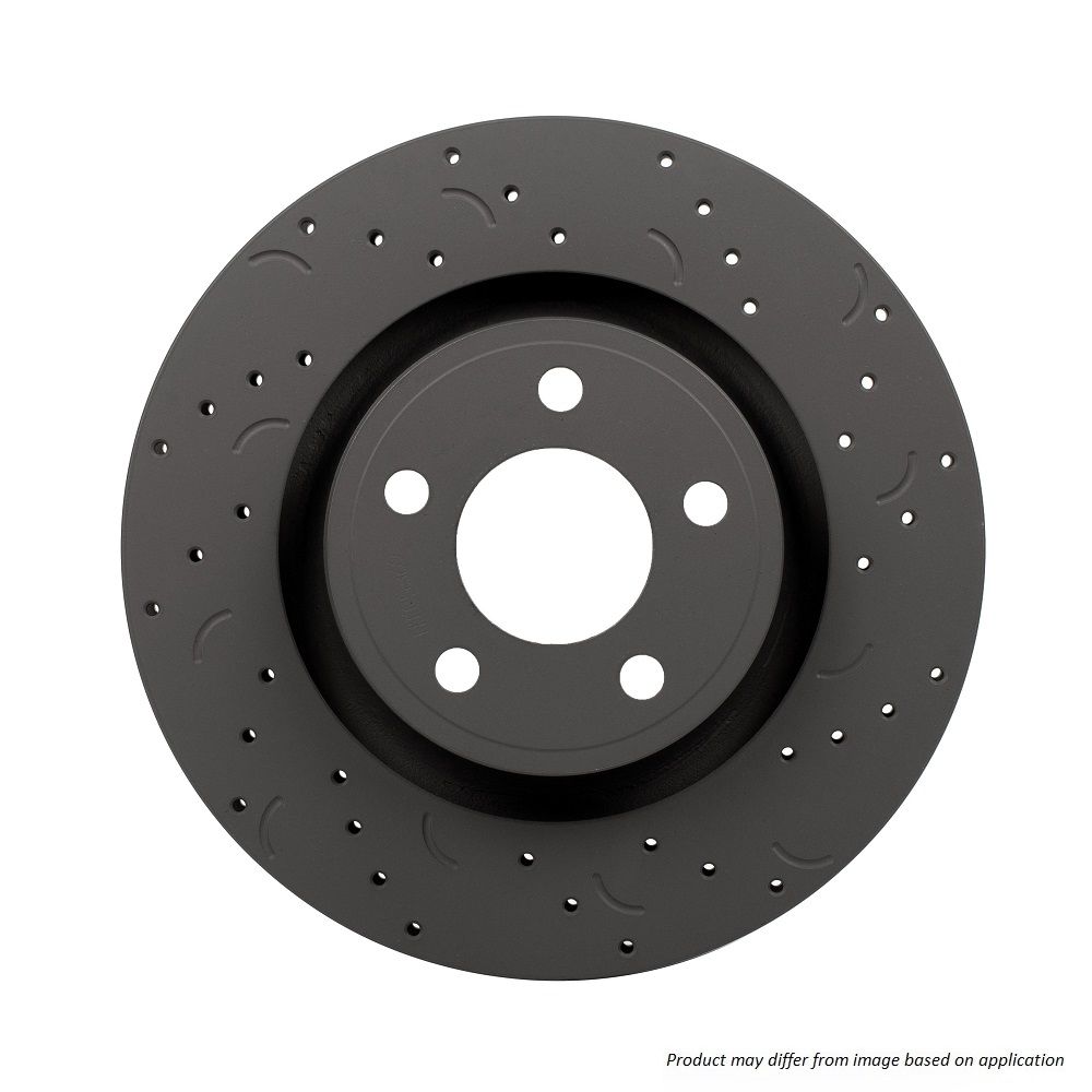 Hawk Performance HTC4094 Talon Slotted & Drilled Brake Discs Front