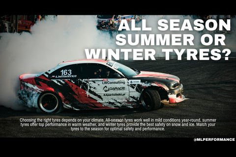 All-Season vs Summer vs Winter: Best Tyres Revealed!