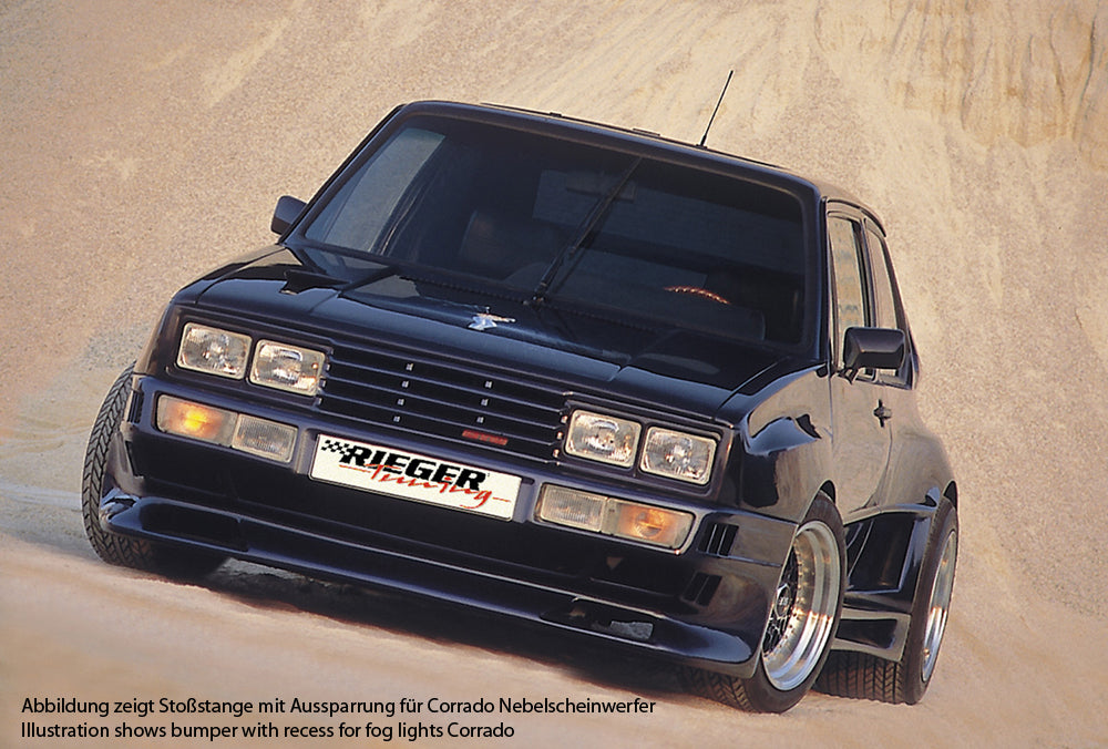 Rieger 00001011 Front Bumper (Also Golf 2 Widebody)