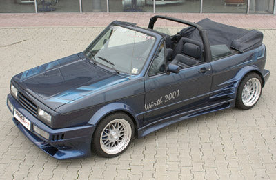 Rieger 00011031 Side Skirt (Only Mountable With Glassfibre Fender)