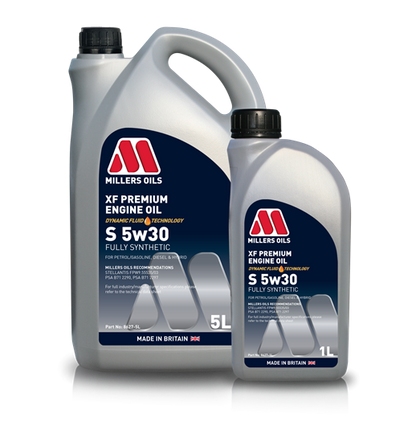 Millers Oils 8627 XF Premium S 5w30 Fully Synthetic Engine Oil
