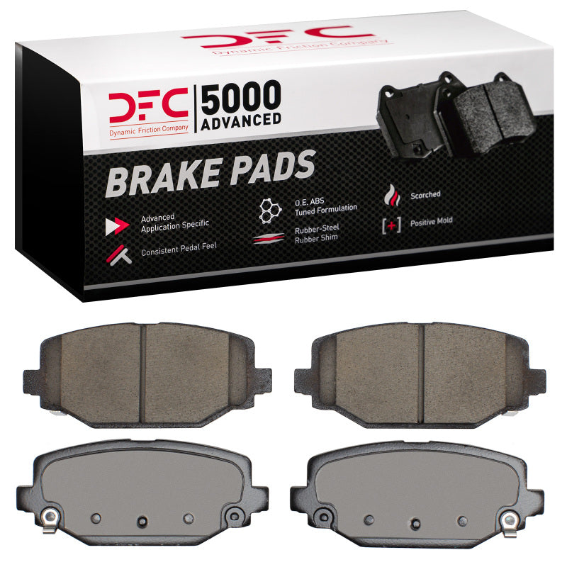 DFC 12-20 Chrysler Town & Country Rear 5000 Advanced Ceramic Brake Pads