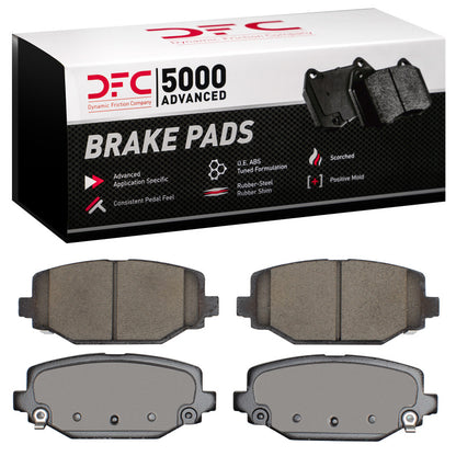 DFC 12-20 Chrysler Town & Country Rear 5000 Advanced Ceramic Brake Pads
