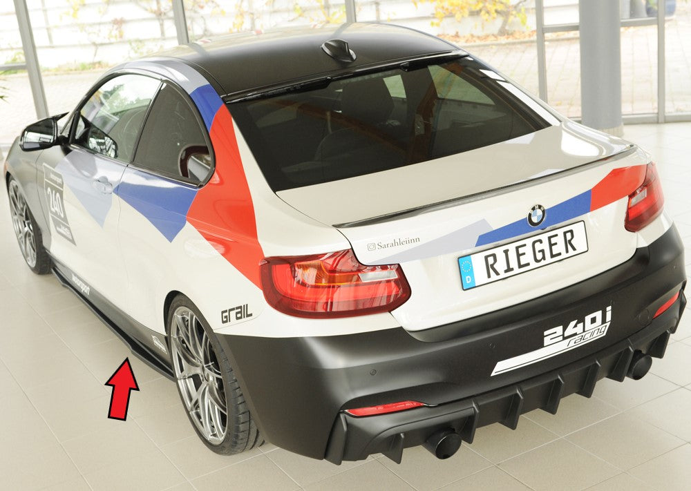 Rieger 00035102 Side Skirt Approach For Original M-Package Side-Skirt