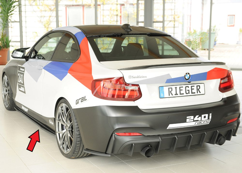 Rieger 00035102 Side Skirt Approach For Original M-Package Side-Skirt
