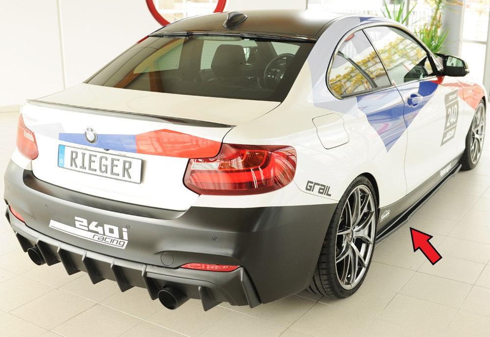 Rieger 00035103 Side Skirt Approach For Original M-Package Side-Skirt