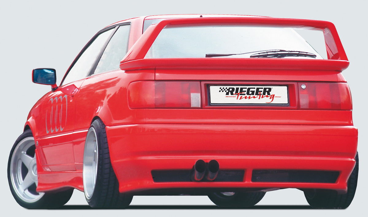 Rieger 00043014 Splitter For Rear Skirt Without Operating License.
