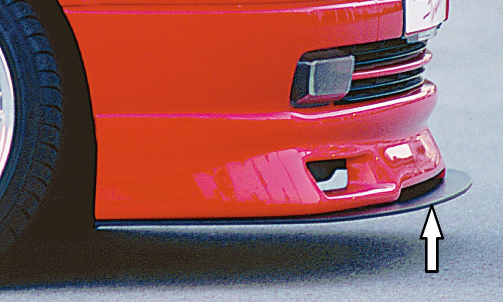 Rieger 00051102 Opel Astra G Front Splitter - Straight ver.