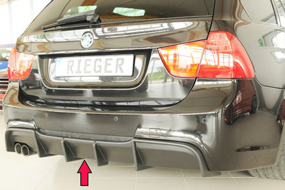 Rieger 00053544 Rear Skirt Insert Only For Original M-Package Rear Bumper