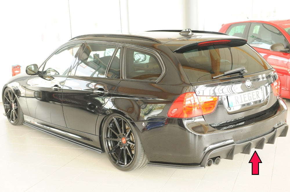 Rieger 00053544 Rear Skirt Insert Only For Original M-Package Rear Bumper