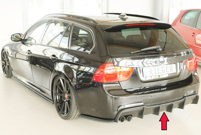 Rieger 00053544 Rear Skirt Insert Only For Original M-Package Rear Bumper