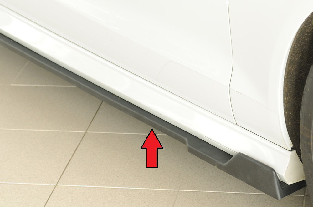 Rieger 00055342 Side Skirt Approach For Original S-Line Side-Skirt