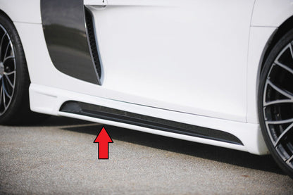 Rieger 00055609 Carbon Side Skirt