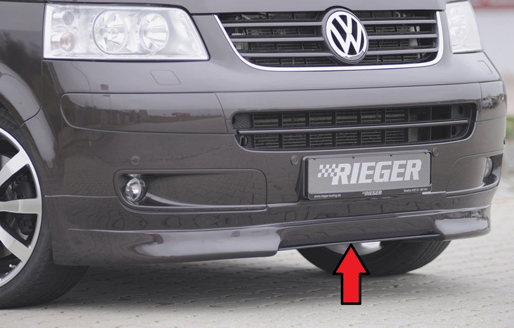 Rieger 00059256 Splitter For Front Lip Spoiler 59250