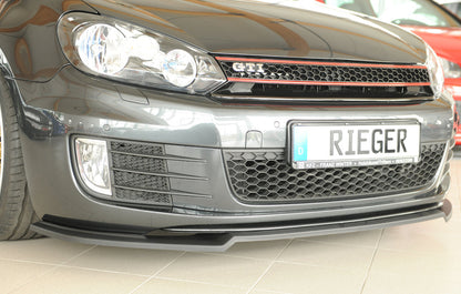 Rieger 00059528 Front Splitter Only For Gti/Gtd For Orig. Frontbumper