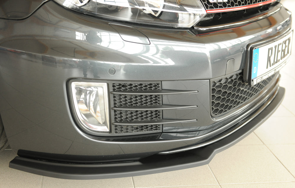 Rieger 00059528 Front Splitter Only For Gti/Gtd For Orig. Frontbumper