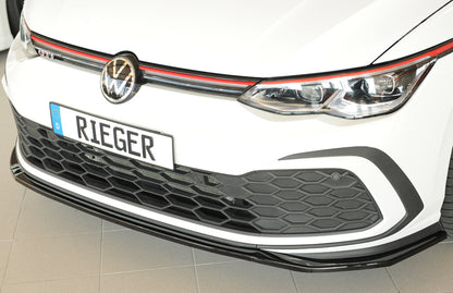 Rieger 00088290 Front Splitter Only For Gti/Gtd/Gte For Original Frontbumper