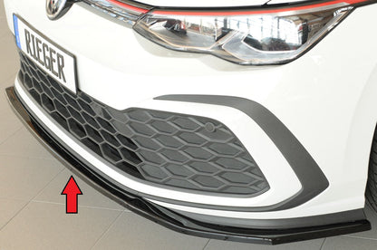 Rieger 00088290 Front Splitter Only For Gti/Gtd/Gte For Original Frontbumper