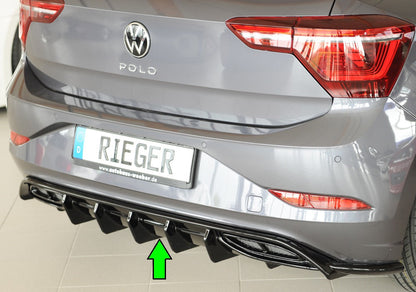 Rieger 00088300 Rear Skirt Insert For Original Exhaust Silencer