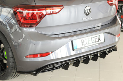 Rieger 00088300 Rear Skirt Insert For Original Exhaust Silencer