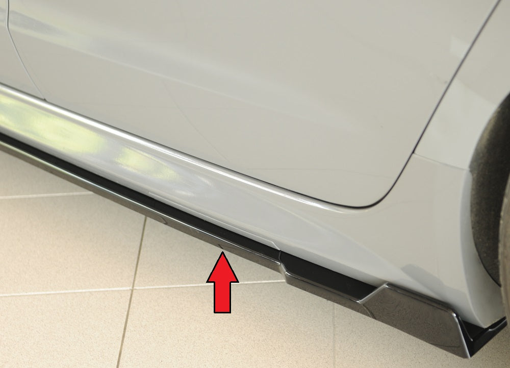 Rieger 00088363 Side Skirt Approach For Original S-Line Side-Skirt