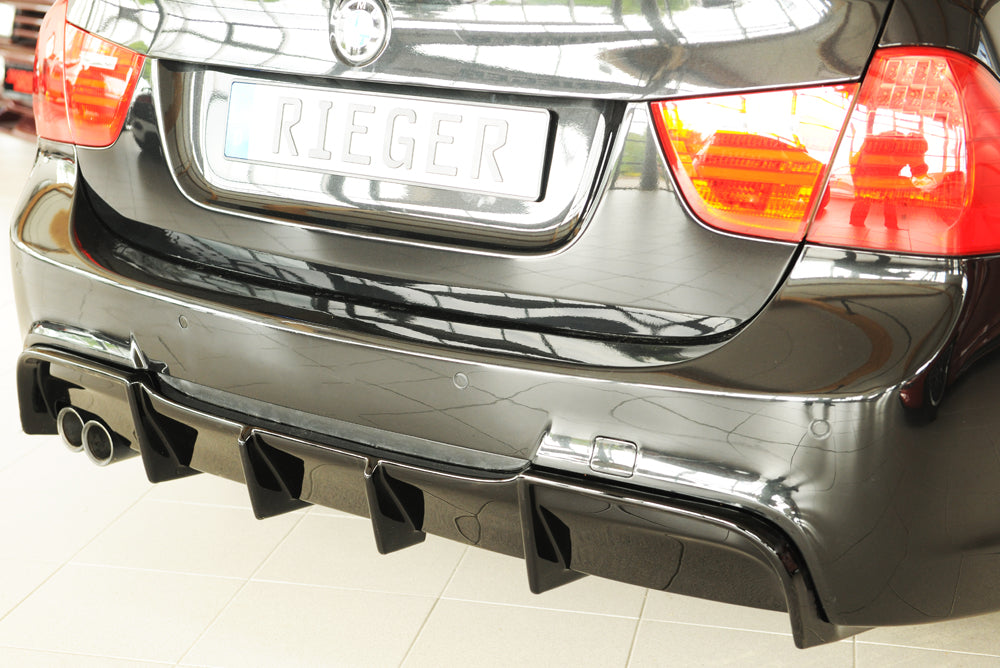 Rieger 00088401 Rear Skirt Insert Only For Original M-Package Rear Bumper