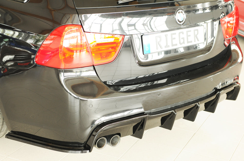 Rieger 00088401 Rear Skirt Insert Only For Original M-Package Rear Bumper