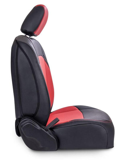 PRP Seats PRP Jeep Wrangler JL Front Seat Covers - 2 door- with Molle Back (Pair) - Black/Teal
