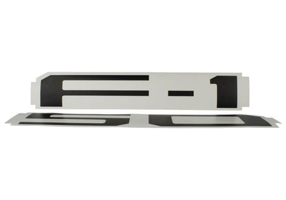Ford Racing 15-24 F-150 Tailgate Lettering - Black