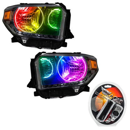 ORACLE Lighting Oracle 14-17 Toyota Tundra SMD HL - Dual Halo Kit - ColorSHIFT