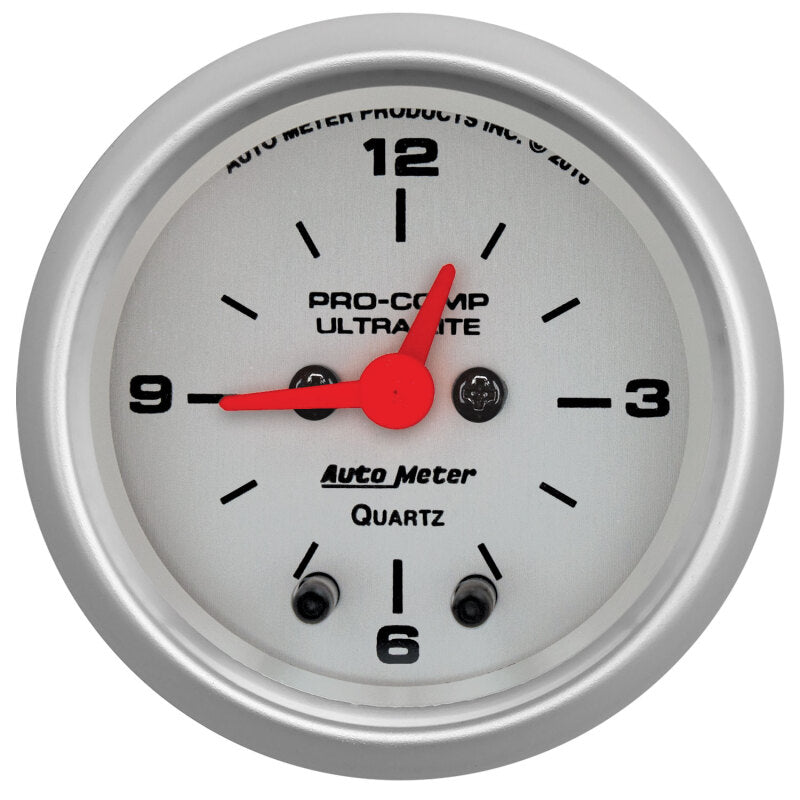 Autometer Ultra-Lite 52mm Short Sweep Electronic Clock