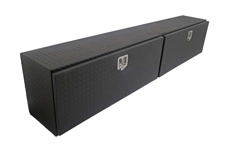 Dee Zee Universal Tool Box - Specialty 60In Topsider Black BT Alum (Txt Blk)