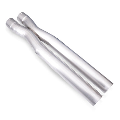 Stainless Works 3in X-Pipe (Parallel) w/ 4.125in Center-to-Center - 3in ID Expanded Inlets