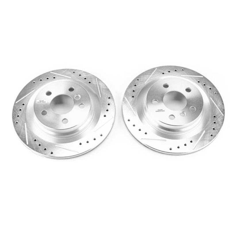 PowerStop Power Stop 16-18 BMW X1 Rear Evolution Drilled & Slotted Rotors - Pair