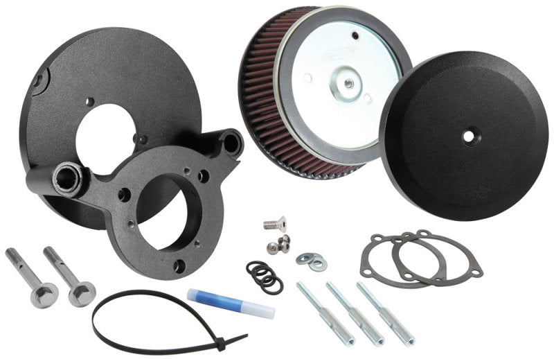 K&N Engineering K&N 99+ Harley-Davidson Street Metal Intake System - Hammer Black